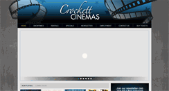 Desktop Screenshot of crockettcinemas.com